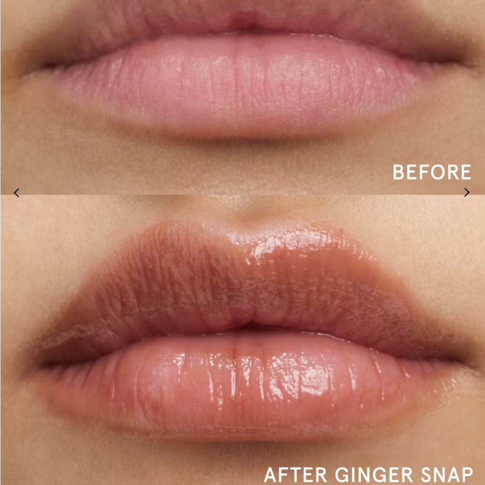 Glossier Balm Dotcom - Gingersnap - BRAND NEW!!    lip lips beauty makeup - Picture 3 of 3
